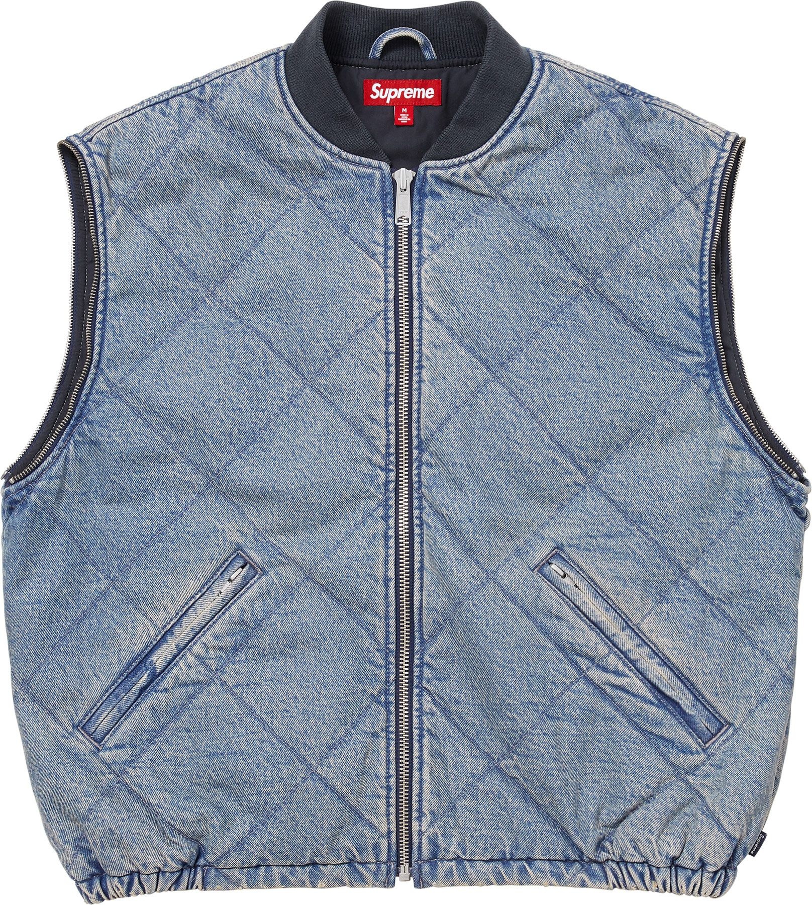 Zip-Off Sleeve Quilted Bomber Jacket view 19
